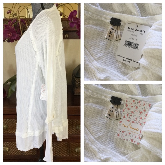 Free People Laguna Thermal Top.  NWT. - Picture 5 of 8